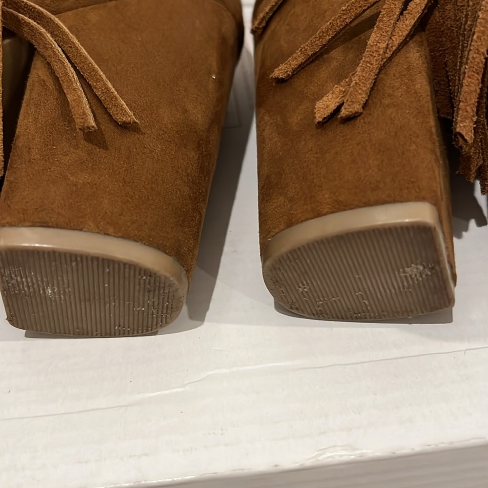 DV by Dolce Vita Lotus Style Fringe Booties - Picture 9 of 10